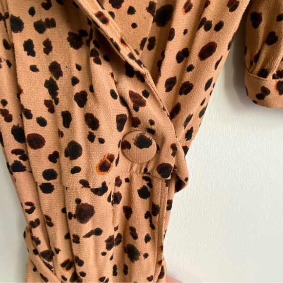 Rouje Paris Louisa Leopard Print Dress - Picture 7 of 11